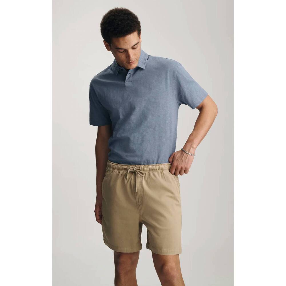 NEW MAVI relaxed drawstring short in olive gray